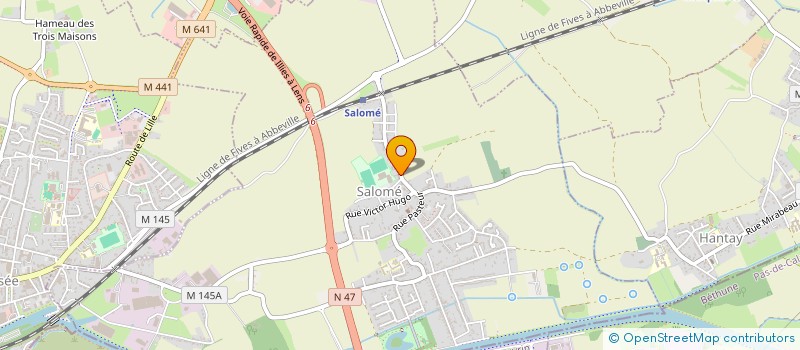 localisation de l'entreprise MADAME APHTONE MARQUANT  SALOME