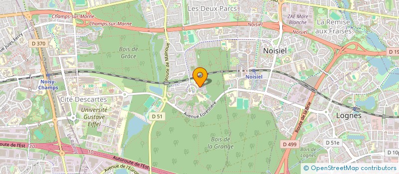 localisation de l'entreprise MADAME APOCALIPSE XAVIER DE CARVALHO à CHAMPS-SUR-MARNE