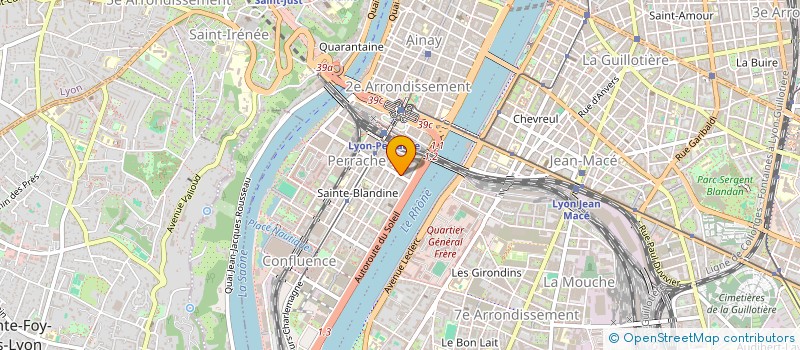 localisation de l'entreprise MADAME APOLLINE BALOUZET  LYON