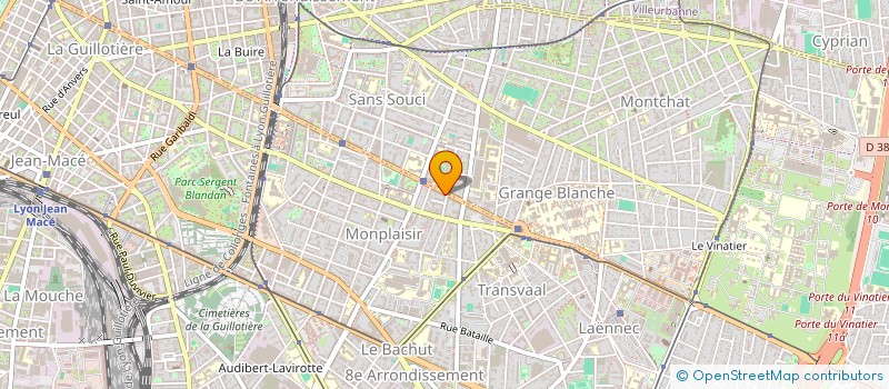 localisation de l'entreprise MADAME APOLLINE BONNEAU  LYON