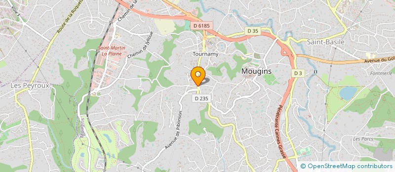 localisation de l'entreprise MADAME APOLLINE BRUNNER  MOUGINS