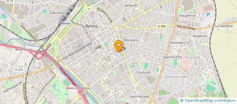 localisation de l'entreprise MADAME APOLLINE CHAUDRE  REIMS