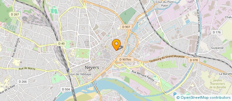localisation de l'entreprise MADAME APOLLINE CHAVANCE à NEVERS