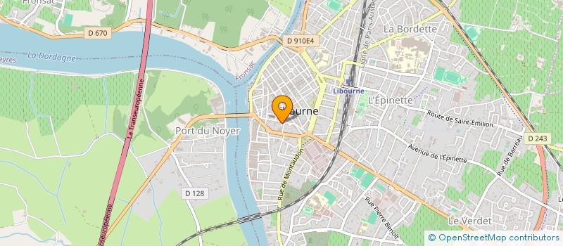 localisation de l'entreprise MADAME APOLLINE CORE  LIBOURNE