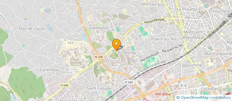 localisation de l'entreprise MADAME APOLLINE DARDONVILLE  REDESSAN