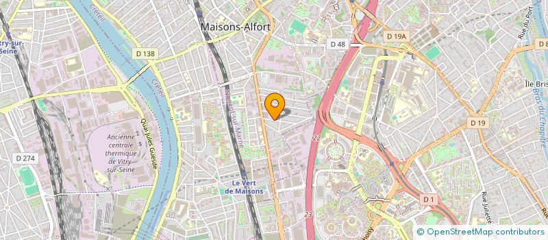 localisation de l'entreprise MADAME APOLLINE DE MELLIS DERRIEN à MAISONS-ALFORT