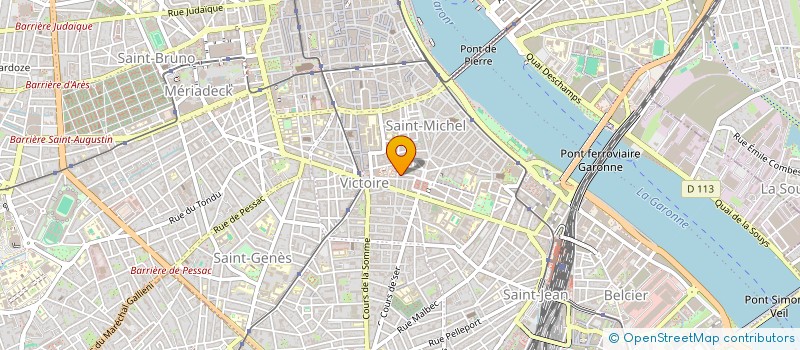 localisation de l'entreprise MADAME APOLLINE DELPORTE  BORDEAUX