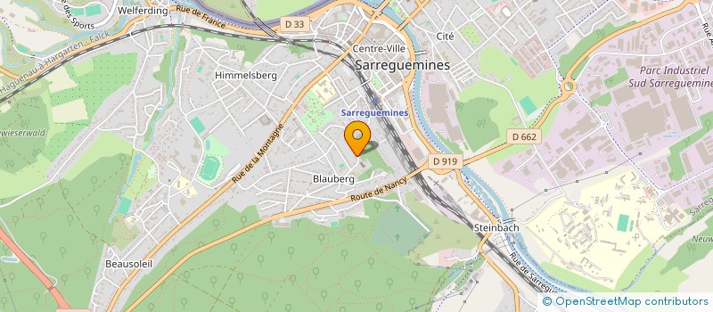 localisation de l'entreprise MADAME APOLLINE DENIS  SARREGUEMINES