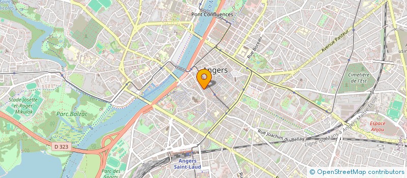 localisation de l'entreprise MADAME APOLLINE DOLLFUS  ANGERS