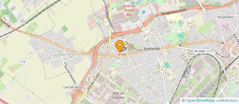 localisation de l'entreprise MADAME APOLLINE DUBIEZ à LILLE