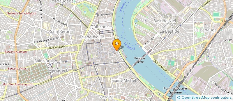 localisation de l'entreprise MADAME APOLLINE FAISANDIER  BORDEAUX