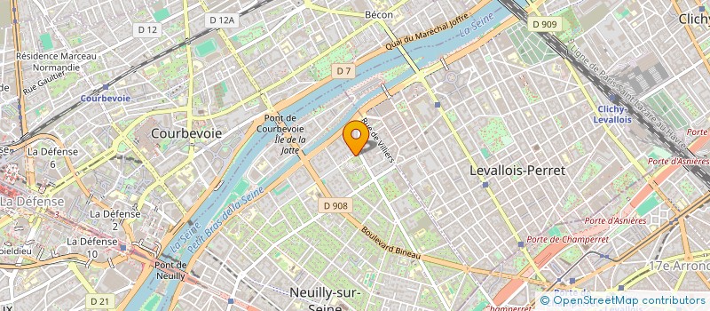 localisation de l'entreprise MADAME APOLLINE FOUQUOIRE à NEUILLY-SUR-SEINE