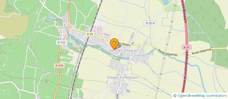 localisation de l'entreprise MADAME APOLLINE FOURRIER  GILLY-LES-CITEAUX