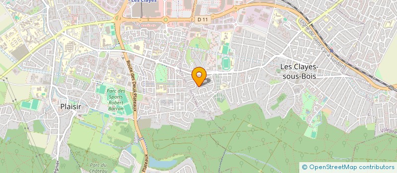 localisation de l'entreprise MADAME APOLLINE GO à LES CLAYES-SOUS-BOIS