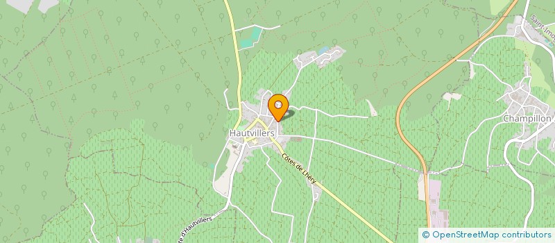 localisation de l'entreprise MADAME APOLLINE GOBILLARD  HAUTVILLERS