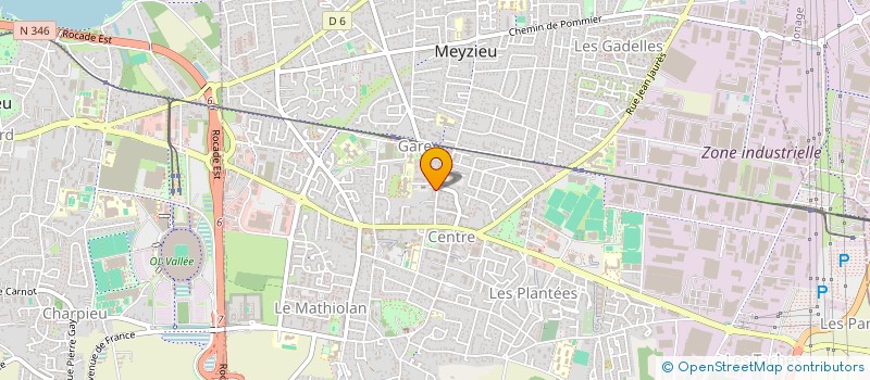 localisation de l'entreprise MADAME APOLLINE GUEDAN  MEYZIEU