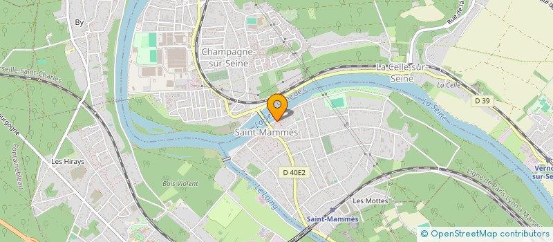 localisation de l'entreprise MADAME APOLLINE HAUSER  SAINT-MAMMES