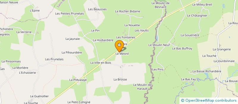 localisation de l'entreprise MADAME APOLLINE HUNAULT  TAILLIS