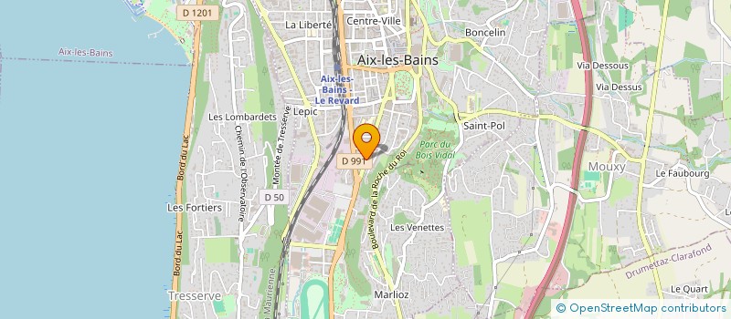 localisation de l'entreprise MADAME APOLLINE JALLARD  AIX-LES-BAINS