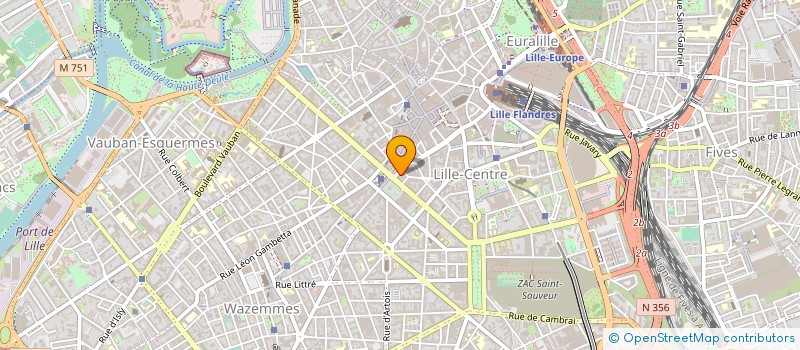 localisation de l'entreprise MADAME APOLLINE KAZEMI à LILLE