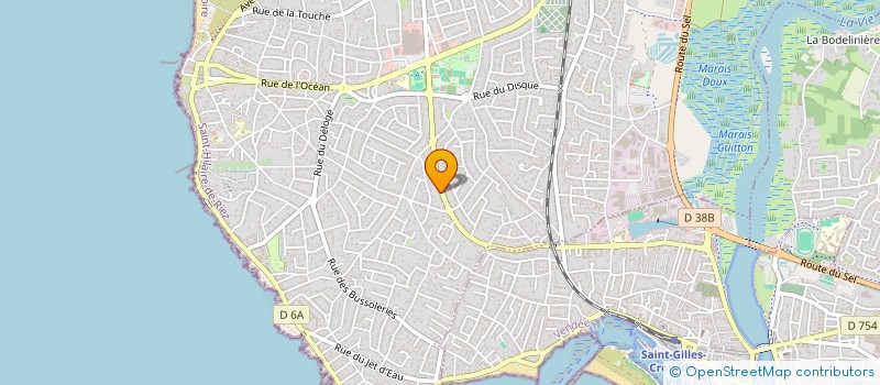 localisation de l'entreprise MADAME APOLLINE LANG  SAINT-HILAIRE-DE-RIEZ