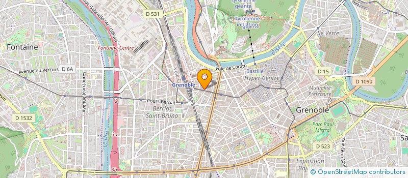 localisation de l'entreprise MADAME APOLLINE LARCHER à GRENOBLE