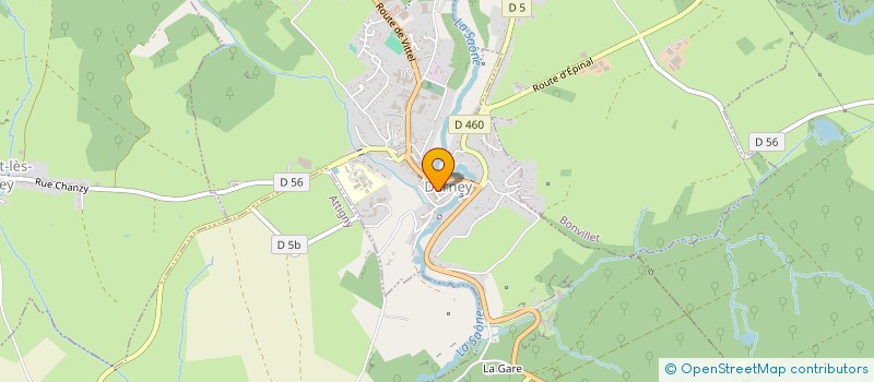 localisation de l'entreprise MADAME APOLLINE LEROY  DARNEY