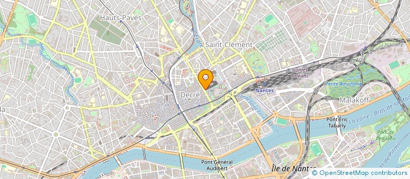 localisation de l'entreprise MADAME APOLLINE MAREC à NANTES