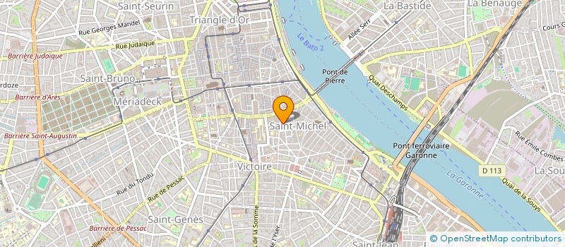 localisation de l'entreprise MADAME APOLLINE MAWOIS  BORDEAUX