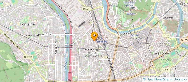 localisation de l'entreprise MADAME APOLLINE PAQUEZ à GRENOBLE