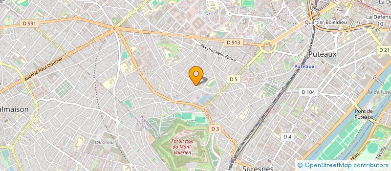 localisation de l'entreprise MADAME APOLLINE PLANTARD  NANTERRE