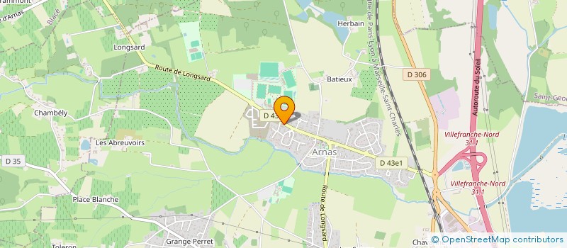 localisation de l'entreprise MADAME APOLLINE RENUY  ARNAS