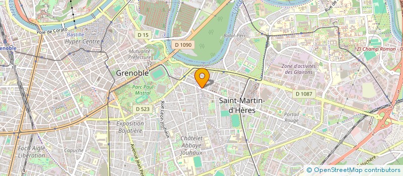 localisation de l'entreprise MADAME APOLLINIA PROCACCIO  SAINT-MARTIN-D'HERES