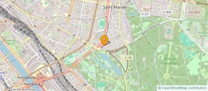 localisation de l'entreprise MADAME APOLLONIE LEHALLE à SAINT-MANDE