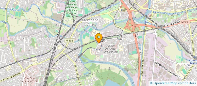 localisation de l'entreprise MADAME APOLLONIE NGONO ABE à STRASBOURG