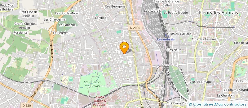 localisation de l'entreprise MADAME APPOLINE KERE à ORLEANS