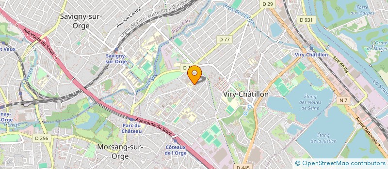 localisation de l'entreprise MADAME APPOLONIE ANTIBE à VIRY-CHATILLON