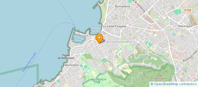 localisation de l'entreprise MADAME APPOLONIE SINKO  MARSEILLE