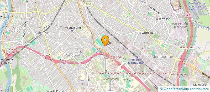 localisation de l'entreprise MADAME APSA NDIAYE  TOULOUSE