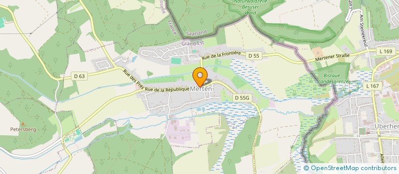 localisation de l'entreprise MADAME APTSSAME EL HADAOUI  SAINT-AVOLD