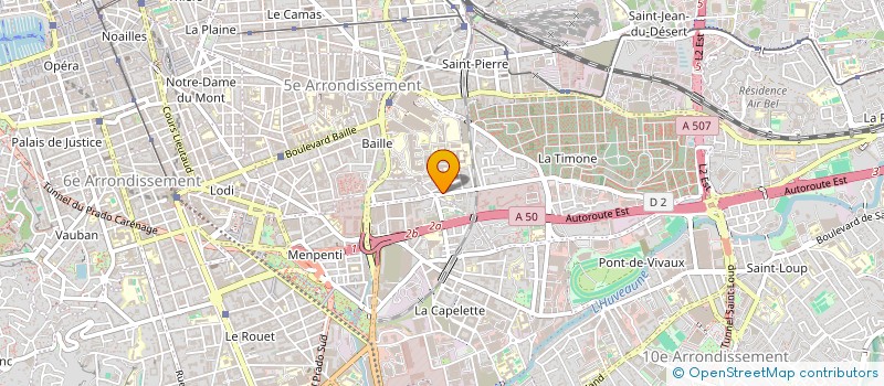 localisation de l'entreprise MADAME AQUILINE UWISANZE à MARSEILLE