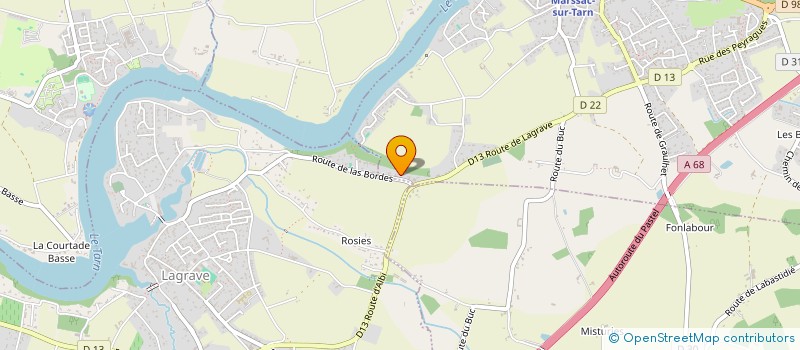 localisation de l'entreprise MADAME ARABELLA VON BRIESEN  MARSSAC-SUR-TARN