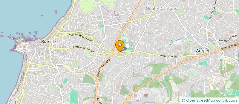 localisation de l'entreprise MADAME ARABELLE BROCART à BIARRITZ