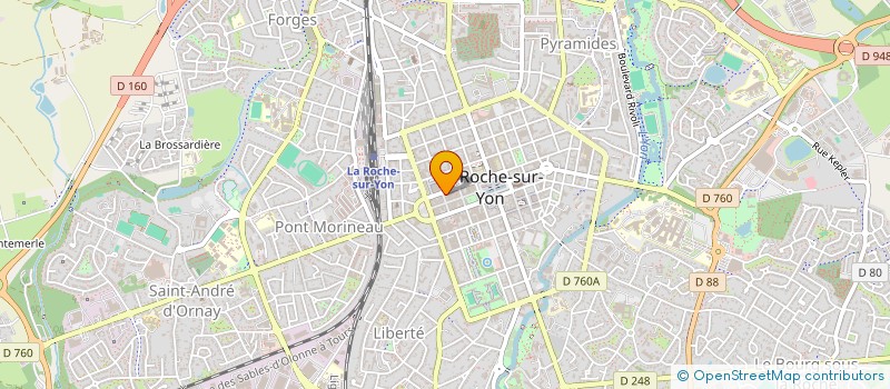 localisation de l'entreprise MADAME ARACELI URBINA à LA ROCHE-SUR-YON