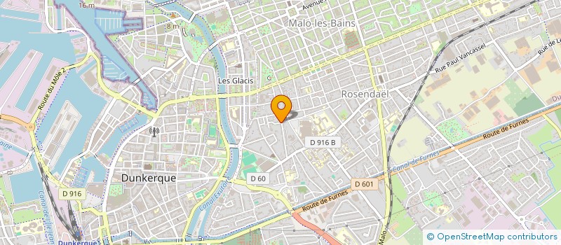 localisation de l'entreprise MADAME ARAFA M'BAE à DUNKERQUE