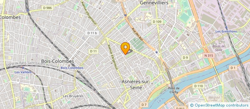 localisation de l'entreprise MADAME ARAMATOU CISSOKO à ASNIERES-SUR-SEINE