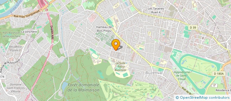 localisation de l'entreprise MADAME ARAME GAYE à RUEIL-MALMAISON