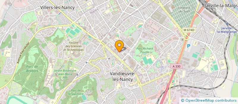 localisation de l'entreprise MADAME ARANTZA VARGAS ESPANA  VANDUVRE-LES-NANCY