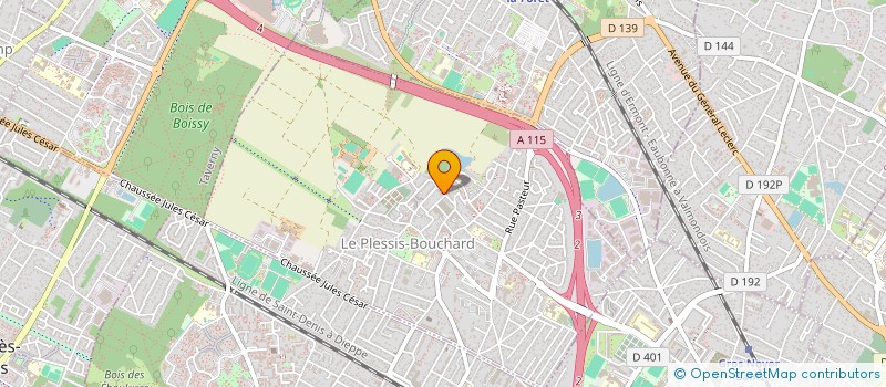 localisation de l'entreprise MADAME ARBIA LATRECHE à LE PLESSIS-BOUCHARD