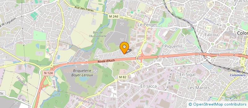 localisation de l'entreprise MADAME ARCHANA DHOBI KANOJIA à COLOMIERS